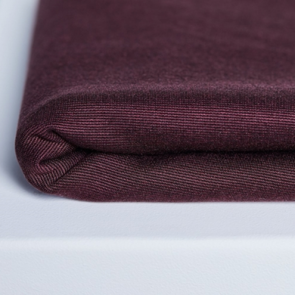 meetMilk - Textured Ponte - Maroon
